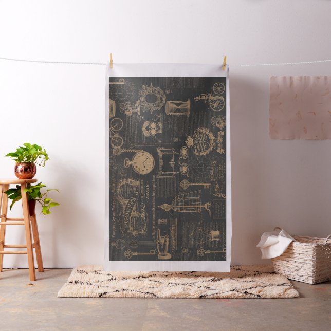 Tecido Estilo velho | da casa de campo do roteiro | de (In Situ)