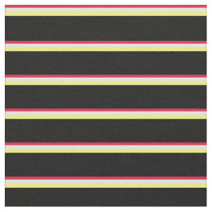 Tecido Estirpes, Amarelo claro, Amarelo e Preto