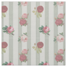 Estofamento Floral Chic Decoração de Casa Algodão