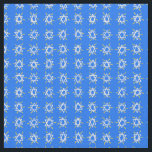 Tecido Estrela de David Hanukkah Padrão Azul Branco<br><div class="desc">Faça suas próprias artesanatos com esse tecido padronizado. Você pode personalizá-lo e adicionar texto também. Procure em meu compro muito mais cores e padrões! Se quiser algo personalizado,  por favor,  avise-me!</div>