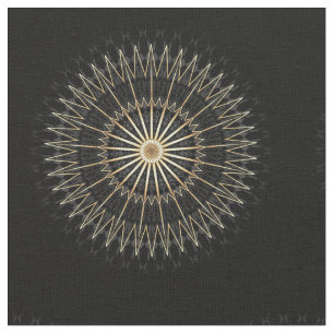 Tecido Estrela Dourada Elegante Chevron