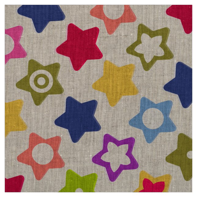 Tecido Estrelas brilhantes (Modelo)
