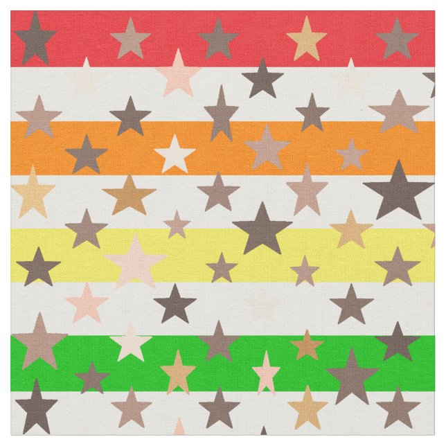 Tecido Estrelas & Listras!  (Detalhe)