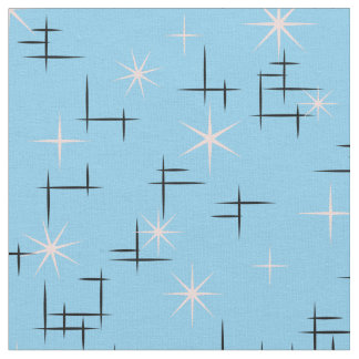 Tecido Estrelas retros