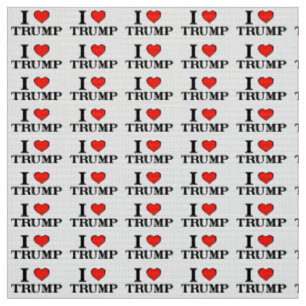 Tecido Eu Adoro Trump