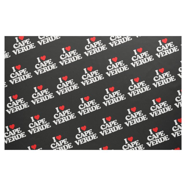 TECIDO EU AMO CABO VERDE (Fat Quarter)