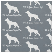 Eu amo meu cão de german shepherd