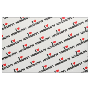 TECIDO EU AMO MISSISSIPPI