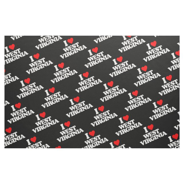 TECIDO EU AMO WEST VIRGINIA (Fat Quarter)
