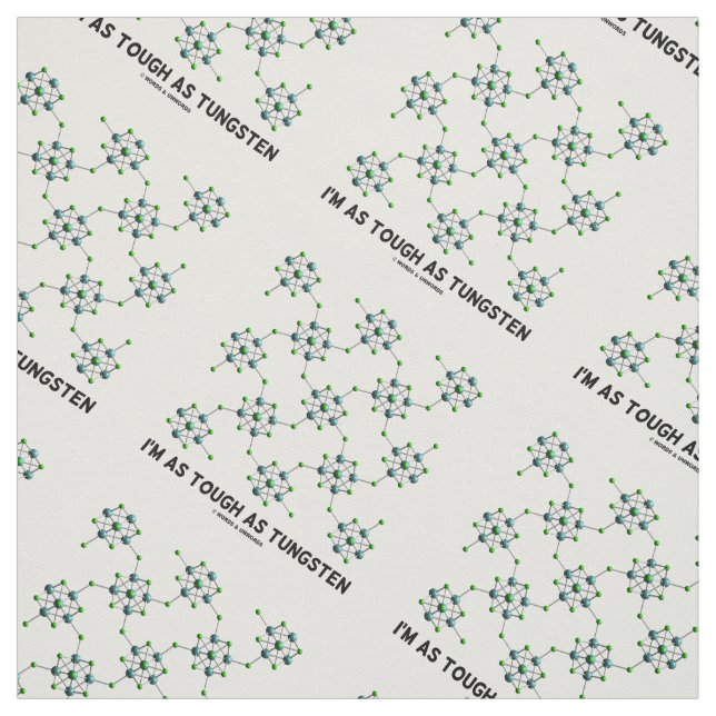 Tecido Eu sou tão resistente quanto o humor do metal da (Modelo)