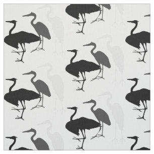 Tecido Excelente Blue Heron