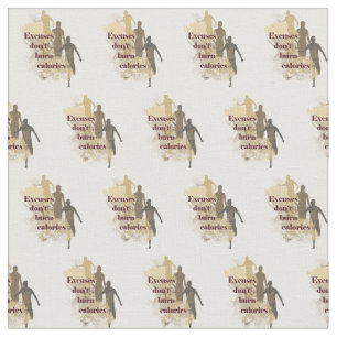 Tecido Explica as calorias, citação de Malhação inspi