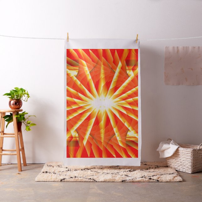 Tecido Explosão de sol...... (In Situ)