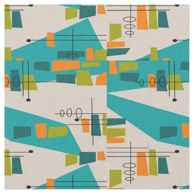 Tecido Explosão do Teal (Detalhe)