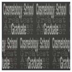 Tecido Extraordinário do Formando da Cosmetology School