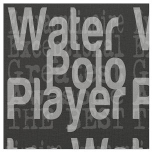 Tecido Extraordinário do jogador de polo aquático