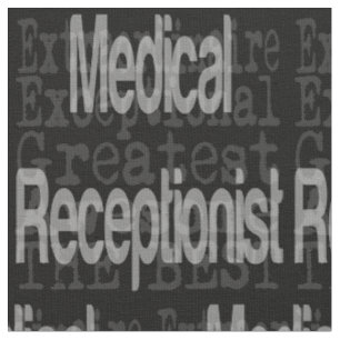 Tecido Extraordinário Médico Recepcionista