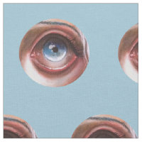 Tecido Eyed grande do surrealismo do pop do globo