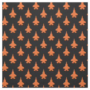 Tecido F-35 laranja do teste padrão dos aviões de combate