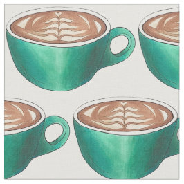 Tecido F é destinado à taça de café de café de café de la