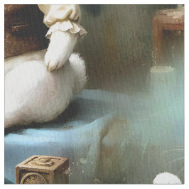 Tecido Fabric Panel Storybook Bunny