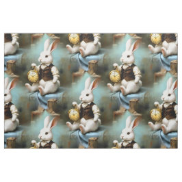 Tecido Fabric Panel Storybook Bunny