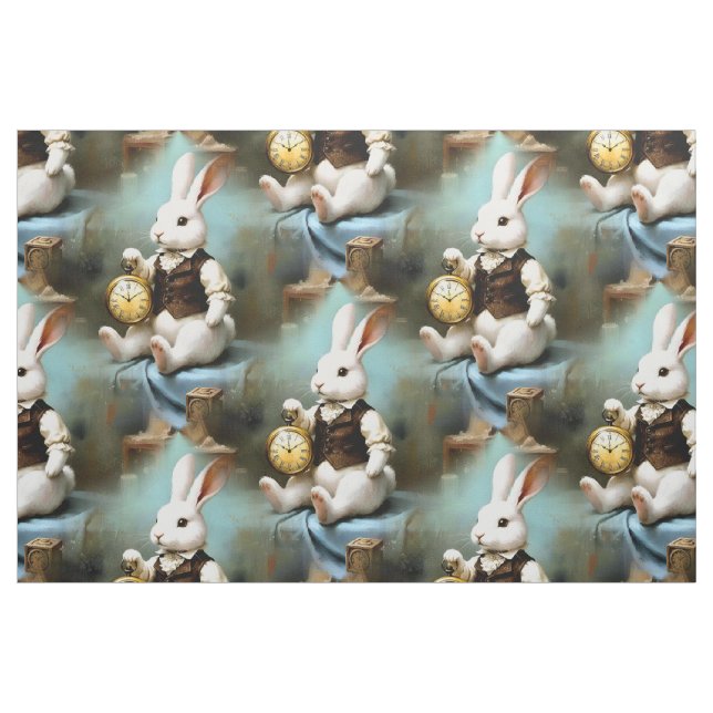 Tecido Fabric Panel Storybook Bunny (Fat Quarter)