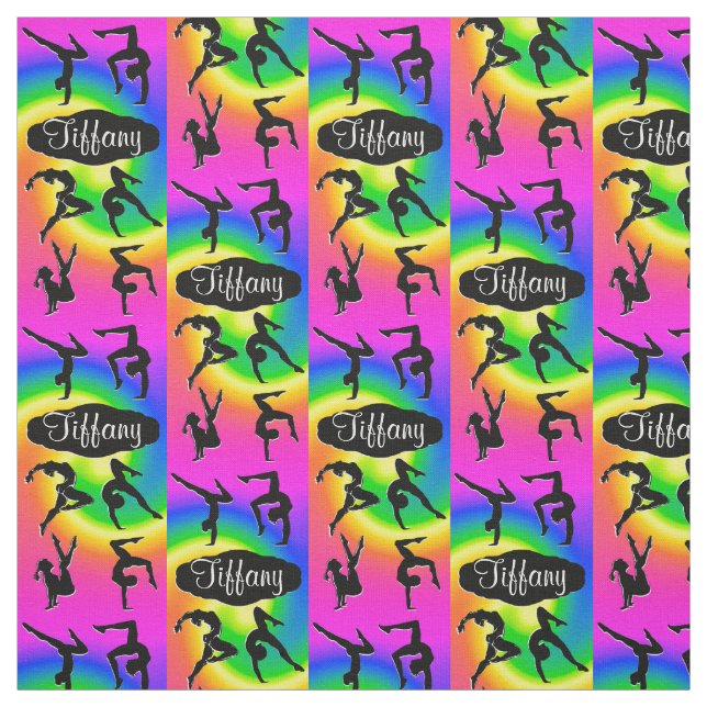 Tecido FABULOSO PERSONALIZADO GIMNÁSTICO (Modelo)