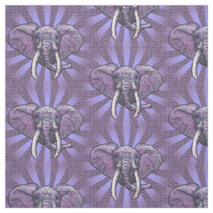 Tecido Face de Elefante Violeta