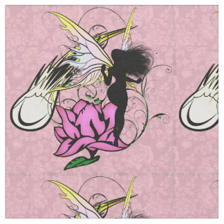 Tecido Fada rosa Shadow