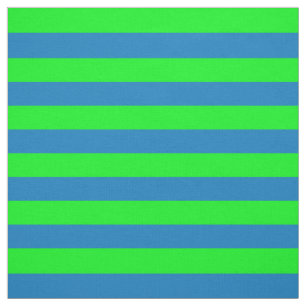 Tecido Faixa Azul e Verde