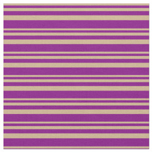 Tecido Faixa Colorida Tan & Purple