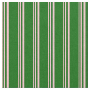 Tecido Faixa Verde Rosa e Escura