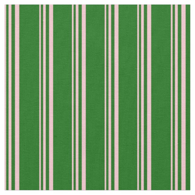 Tecido Faixa Verde Rosa e Escura (Detalhe)
