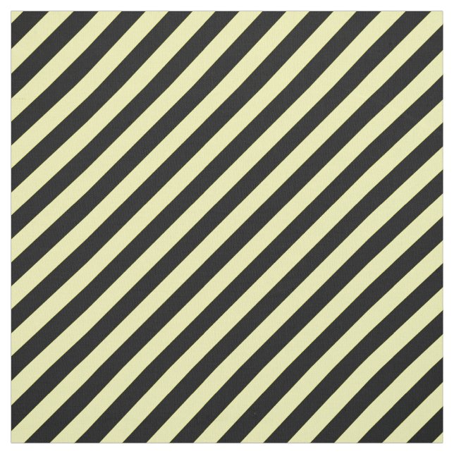 Tecido faixas diagonais preto e amarelo (Modelo)