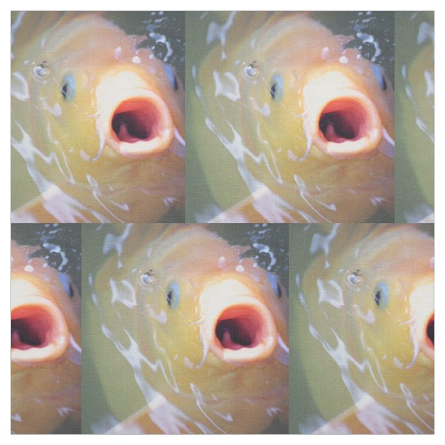 Tecido Falln Singing Ghost Koi (Modelo)