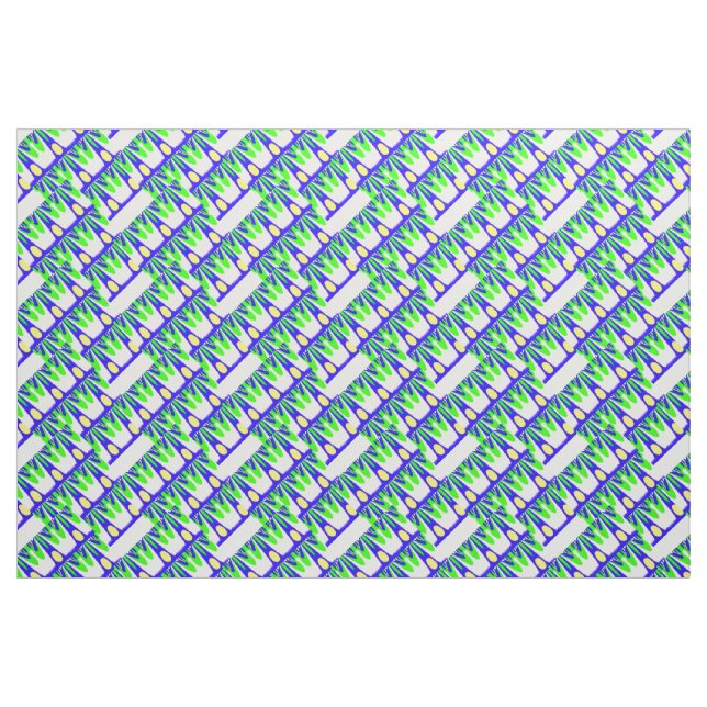 Tecido Fantasia de primavera (Fat Quarter)