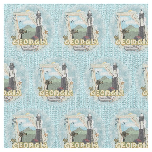 Tecido Farol Georgia (Detalhe)