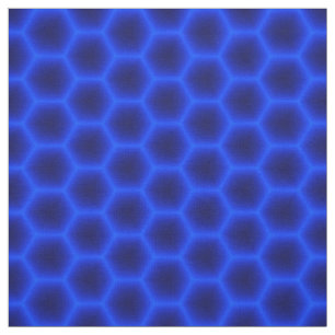 Tecido Favo de mel 3D azul