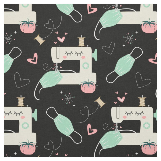 Tecido Fazer de Máscara Comunitária ©studioxtine (Modelo)