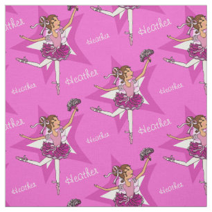 Tecido feito sob encomenda do balé da menina