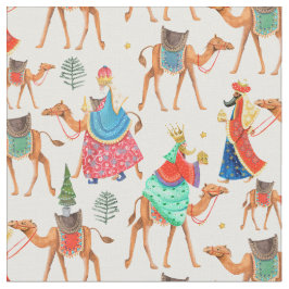 Tecido Feliz 3 sábios, Natal religioso