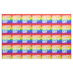 Tecido Feliz Birthgay