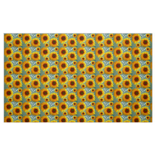 Tecido Feliz Bubble Sunflower