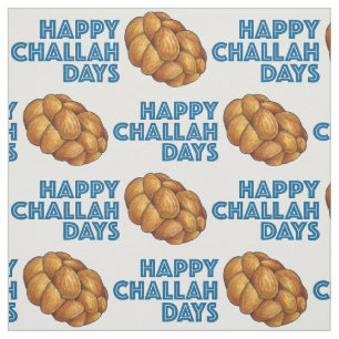 Tecido Feliz Challah Days Hanukkah Chanukah Bread Loaf