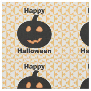 Tecido Feliz Halloween Pumpkins