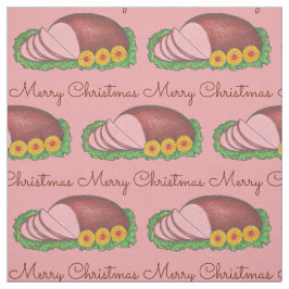 Tecido Feliz Natal Fatiado Janto de Natal Rosa Rosa