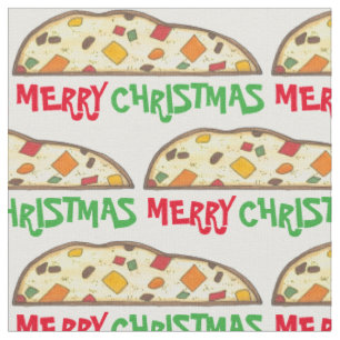 Tecido Feliz Natal Feriado Italiano Biscotti Foodie
