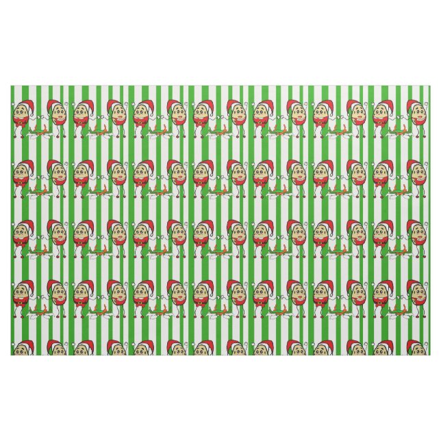 Tecido Feliz Natal Navidad para el Comelón Pupusas (Fat Quarter)