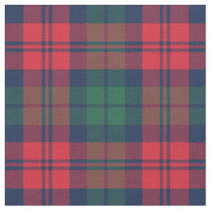 Tecido Feriado da Xadrez Tartan do Marinho Verde Vermelho